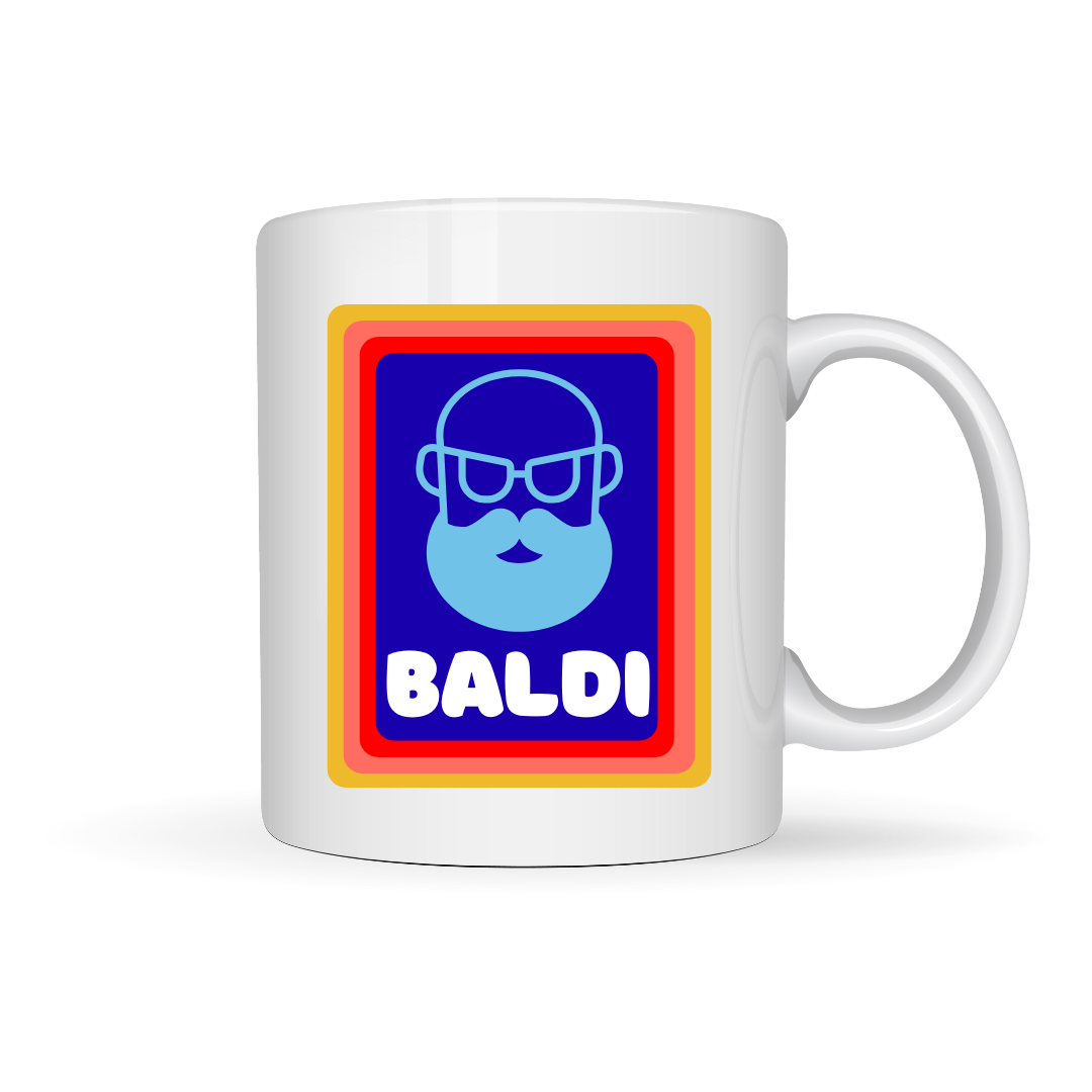 Oldi & Baldi Funny Mug — A Novelty Humor Coffee Mug Collection Featuring Old Age & Bald Jokes, Large 11oz White Ceramic Mug with Handle, Perfect Funny Gift for Birthdays, Retirement