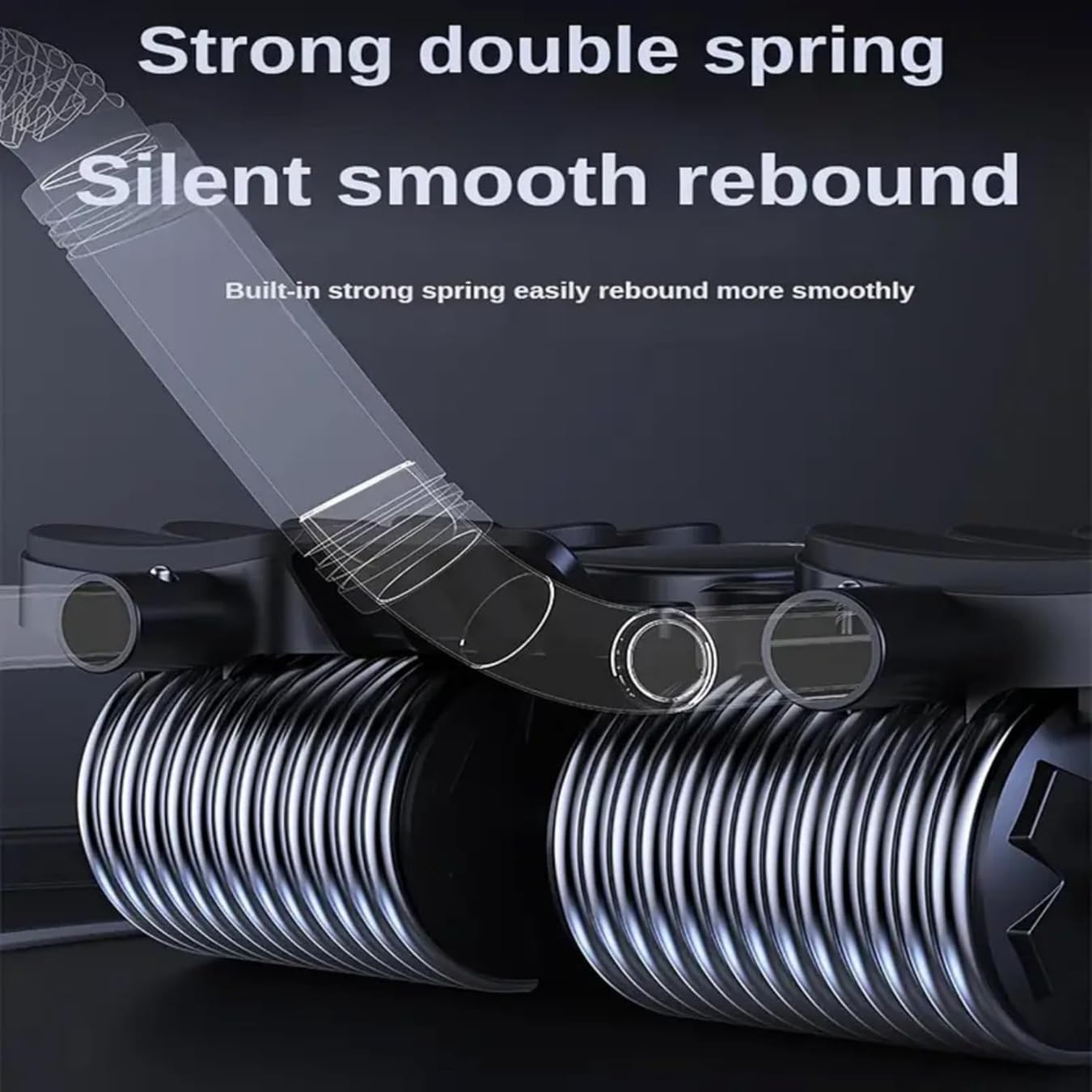 Trendi Abdominal Roller Wheel with Auto-Rebound & Elbow Support, Phone Holder & Knee Pad | Core & Abdominal Trainer for Home Gym | Fitness Equipment for Beginners & Athletes