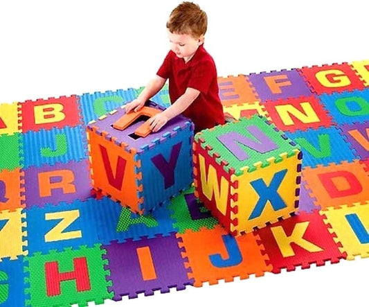 Trendi® 26pcs Soft EVA Foam Baby Children Kids Play Mat Alphabet Letters Puzzle Jigsaw 31cm x 31cm - TRENDI CART